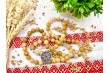 ВЕРВИЦЯ З ЖОВТОГО АГАТУ ВЕРВИЦЯ З ЖОВТОГО АГАТУ
